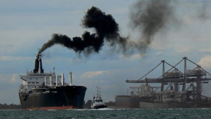 Выбросы от судовых двигателей (002)